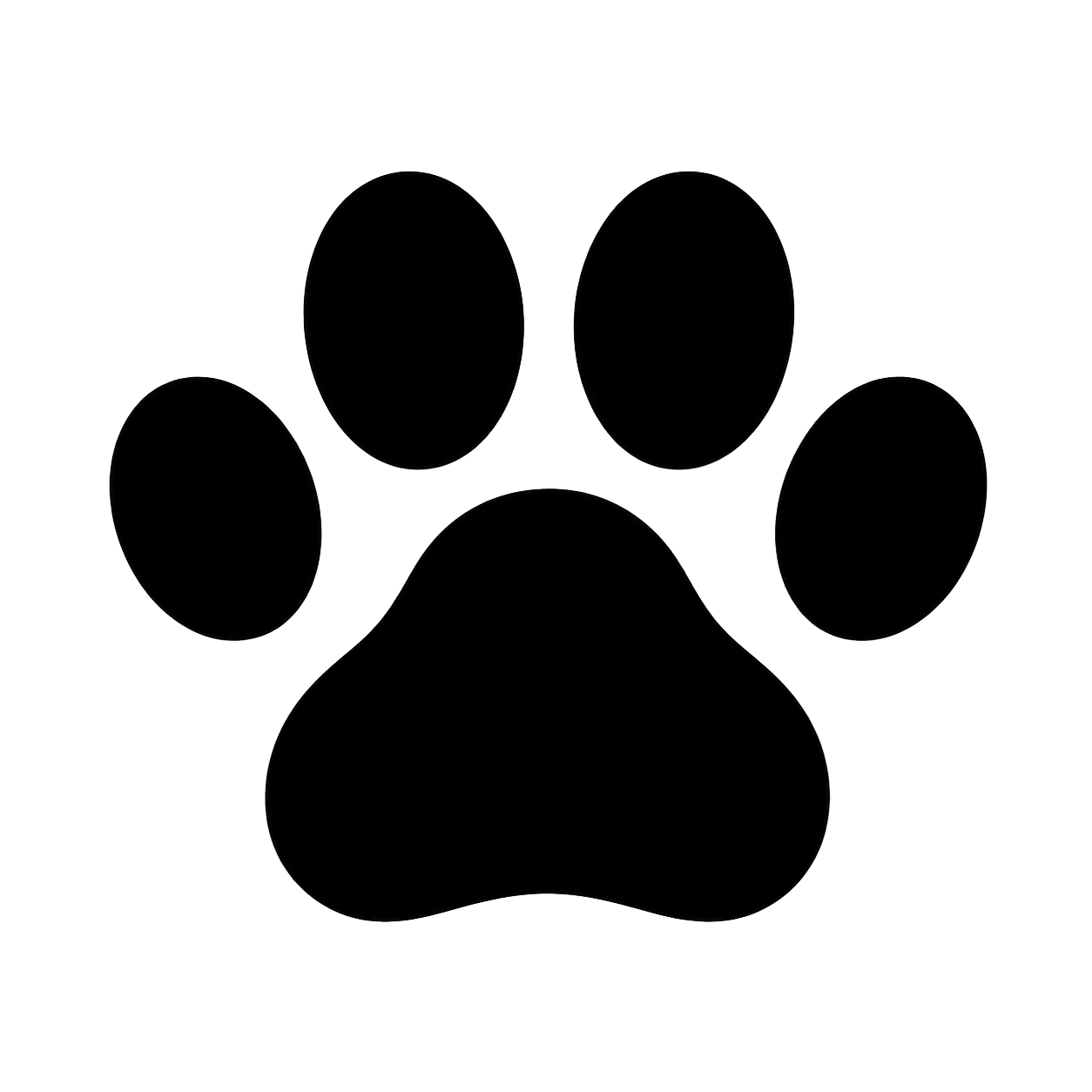 Decorative paw icon